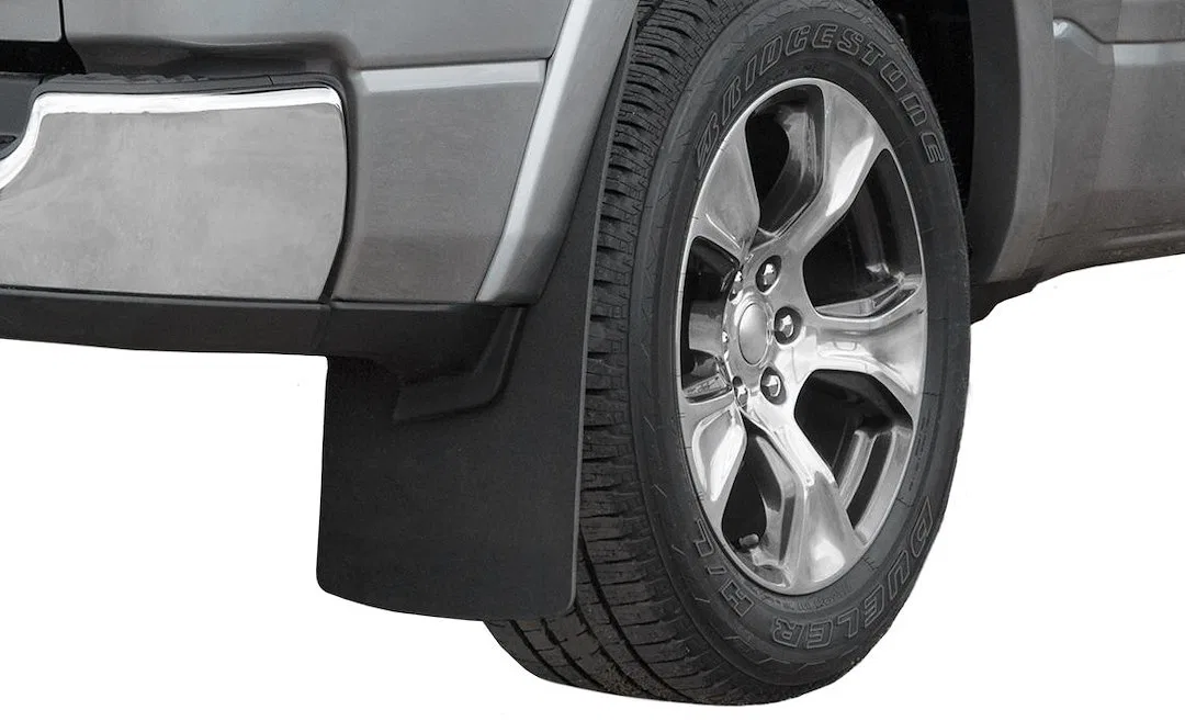 E104004209 – ACCESS Mud Flap, Direct Fit 20 Inch Length x 12 Inch Width Flat Without Logo Black Composite Rubber Scre...